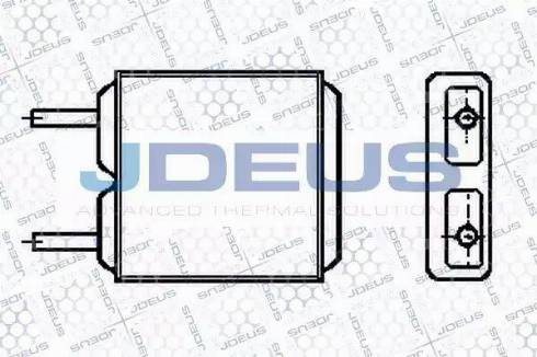 Jdeus 220M07 - İstilik dəyişdiricisi, daxili isitmə furqanavto.az