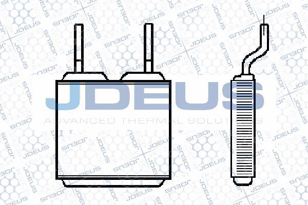 Jdeus 220M14 - İstilik dəyişdiricisi, daxili isitmə furqanavto.az