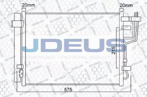 Jdeus 765M10 - Kondenser, kondisioner furqanavto.az