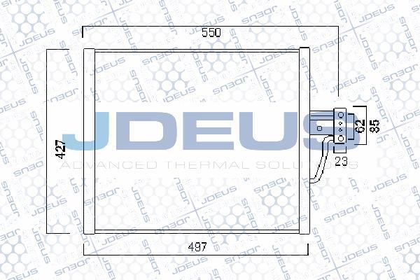 Jdeus 705M07 - Kondenser, kondisioner furqanavto.az