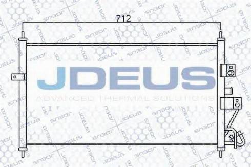 Jdeus 719M56 - Kondenser, kondisioner furqanavto.az