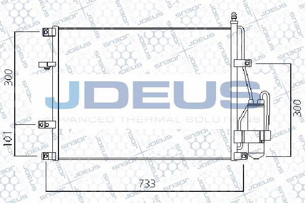 Jdeus 731M10 - Kondenser, kondisioner furqanavto.az