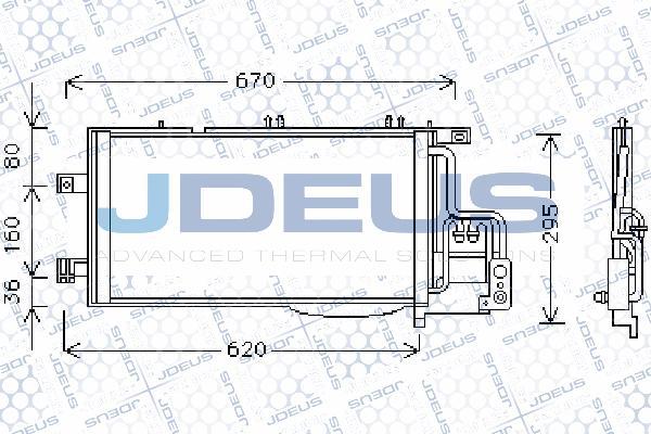 Jdeus 720M51 - Kondenser, kondisioner furqanavto.az