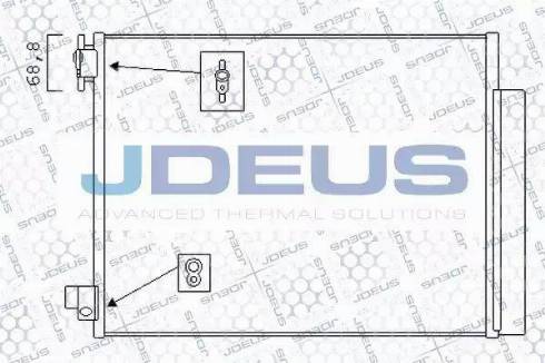 Jdeus 723M95 - Kondenser, kondisioner furqanavto.az