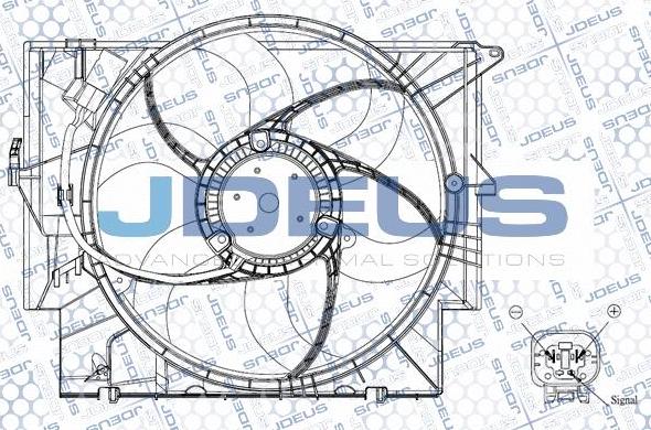 Jdeus EV0050680 - Fen, radiator furqanavto.az