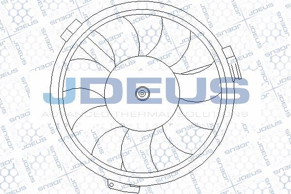 Jdeus EV0010161 - Elektrik mühərriki, radiator ventilyatoru furqanavto.az