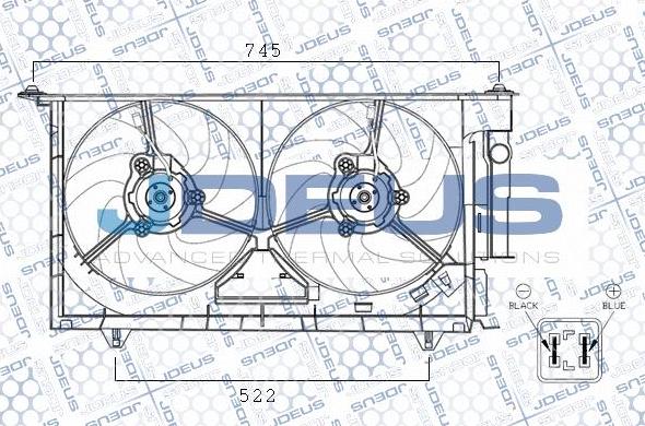 Jdeus EV0070120 - Fen, radiator furqanavto.az