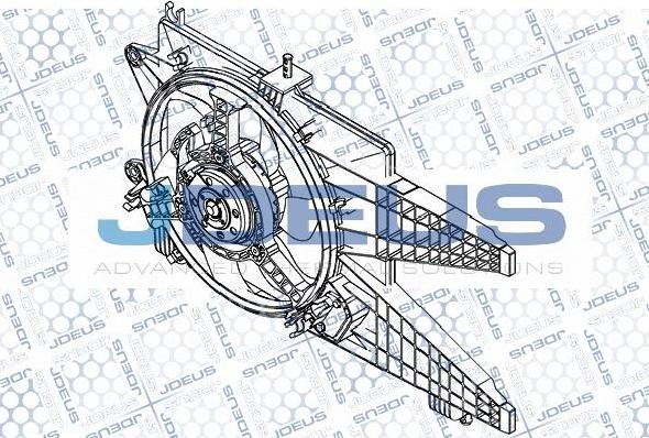 Jdeus EV0110990 - Fen, radiator furqanavto.az