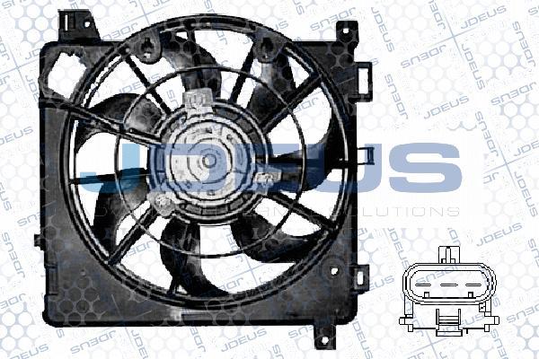 Jdeus EV0200980 - Fen, radiator furqanavto.az