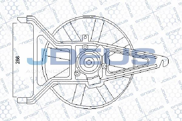 Jdeus EV07M490 - Fen, radiator furqanavto.az