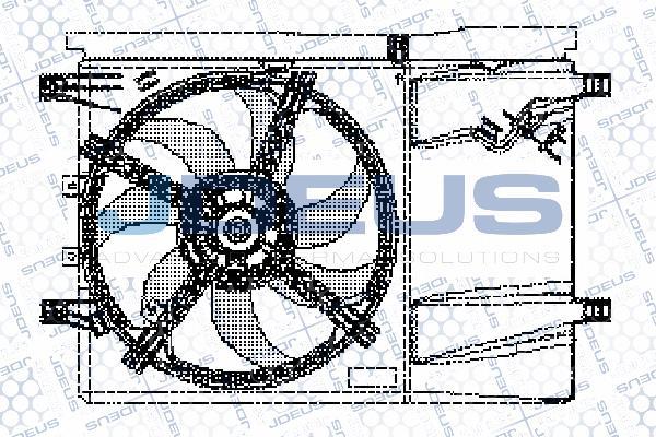 Jdeus EV11M670 - Fen, radiator furqanavto.az