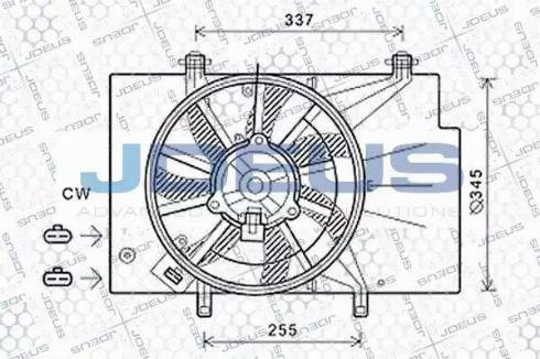 Jdeus EV12M360 - Fen, radiator furqanavto.az