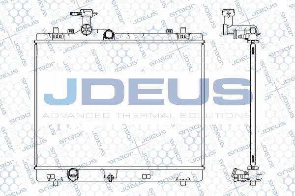 Jdeus M-0420350 - Radiator, mühərrikin soyudulması furqanavto.az