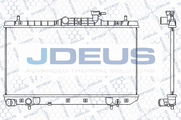 Jdeus M-0540590 - Radiator, mühərrikin soyudulması furqanavto.az