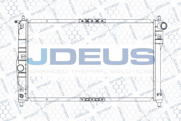 Jdeus M-0560050 - Radiator, mühərrikin soyudulması furqanavto.az