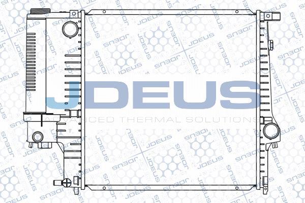 Jdeus M-0050450 - Radiator, mühərrikin soyudulması furqanavto.az