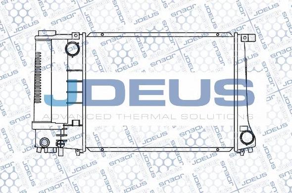 Jdeus M-0050570 - Radiator, mühərrikin soyudulması furqanavto.az