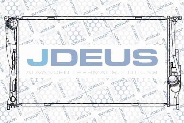 Jdeus M-0050680 - Radiator, mühərrikin soyudulması furqanavto.az