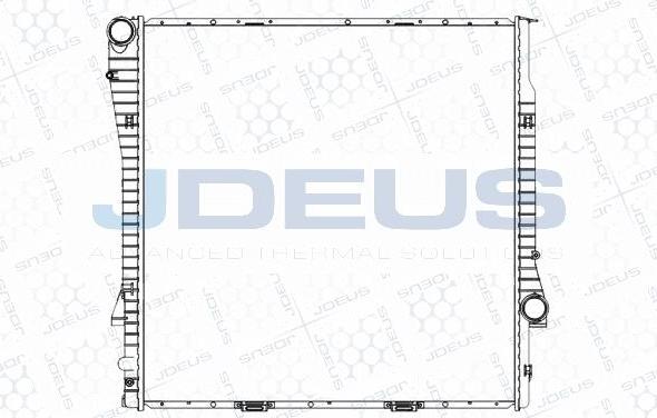 Jdeus M-0050730 - Radiator, mühərrikin soyudulması furqanavto.az