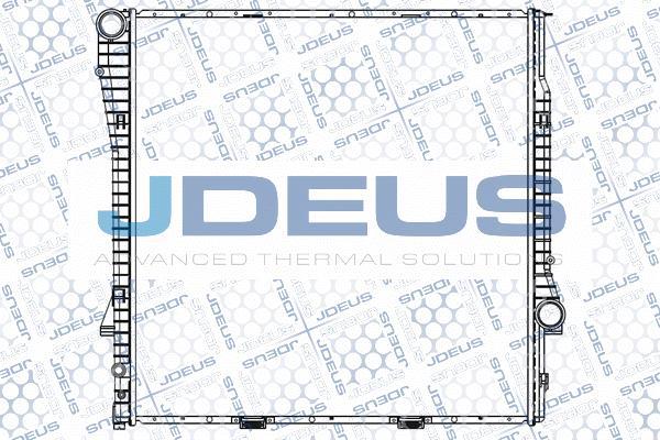 Jdeus M-0050720 - Radiator, mühərrikin soyudulması furqanavto.az