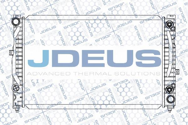 Jdeus M-0010220 - Radiator, mühərrikin soyudulması furqanavto.az