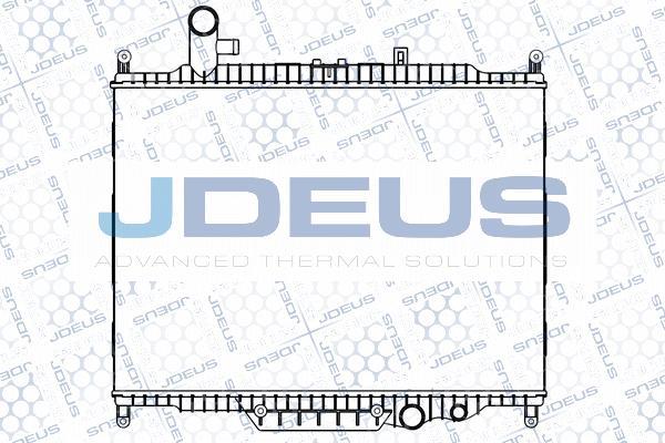 Jdeus M-002039A - Radiator, mühərrikin soyudulması furqanavto.az