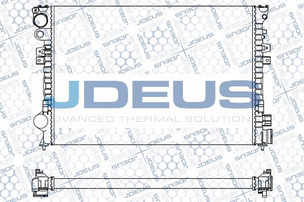 Jdeus M-0070250 - Radiator, mühərrikin soyudulması furqanavto.az