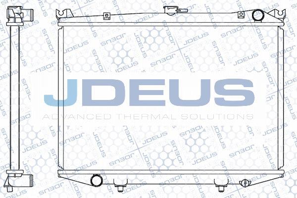 Jdeus M-0190160 - Radiator, mühərrikin soyudulması furqanavto.az