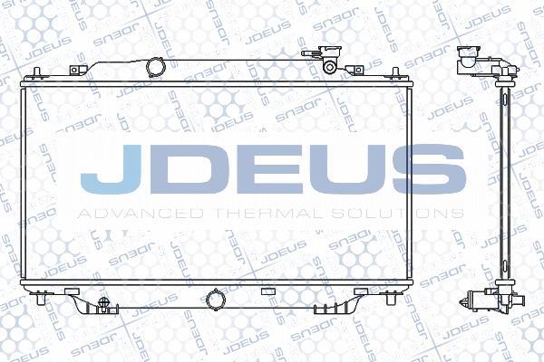 Jdeus M-0160060 - Radiator, mühərrikin soyudulması furqanavto.az