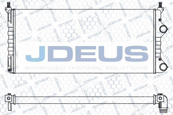 Jdeus M-0110931 - Radiator, mühərrikin soyudulması furqanavto.az