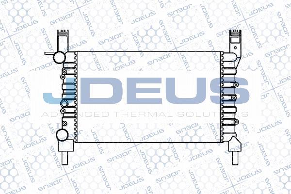 Jdeus M-0110130 - Radiator, mühərrikin soyudulması furqanavto.az