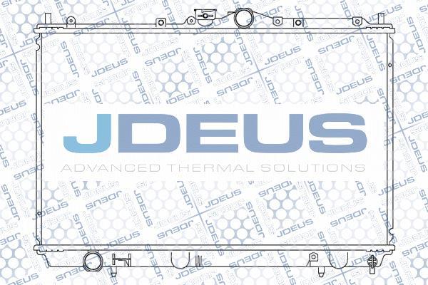 Jdeus M-0180181 - Radiator, mühərrikin soyudulması furqanavto.az