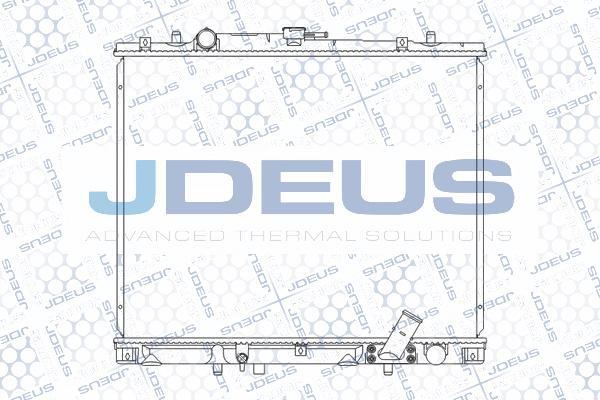 Jdeus M-0180360 - Radiator, mühərrikin soyudulması furqanavto.az