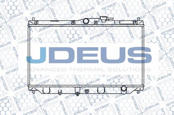 Jdeus M-0130190 - Radiator, mühərrikin soyudulması furqanavto.az