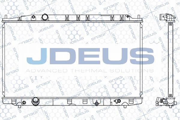 Jdeus M-0130350 - Radiator, mühərrikin soyudulması furqanavto.az