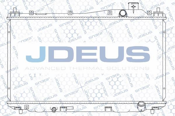 Jdeus M-0130240 - Radiator, mühərrikin soyudulması furqanavto.az