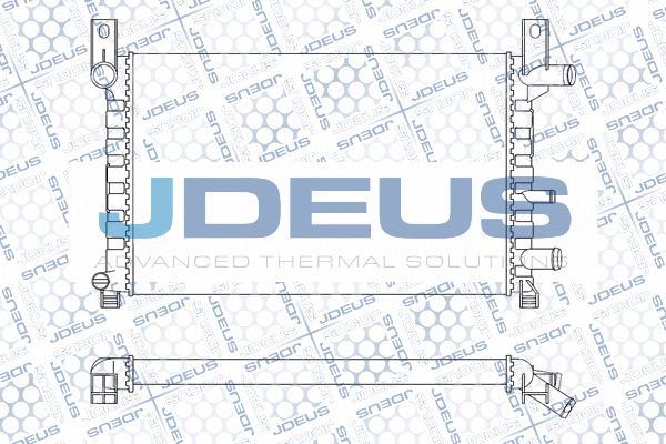 Jdeus M-0120620 - Radiator, mühərrikin soyudulması furqanavto.az