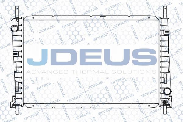 Jdeus M-012008A - Radiator, mühərrikin soyudulması furqanavto.az
