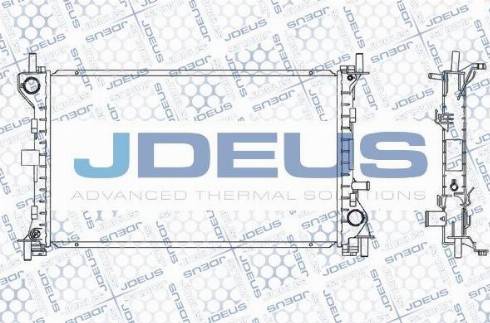 Jdeus M-012089A - Radiator, mühərrikin soyudulması furqanavto.az