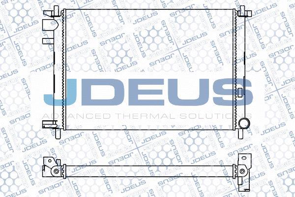 Jdeus M-0120840 - Radiator, mühərrikin soyudulması furqanavto.az