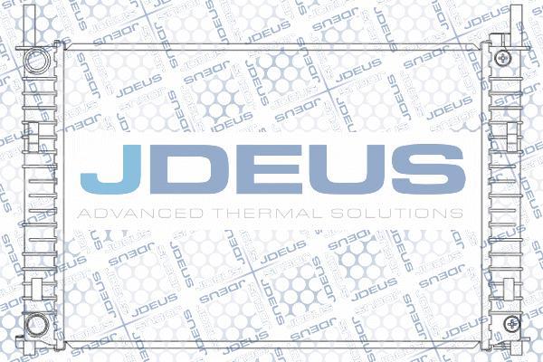 Jdeus M-0121080 - Radiator, mühərrikin soyudulması furqanavto.az