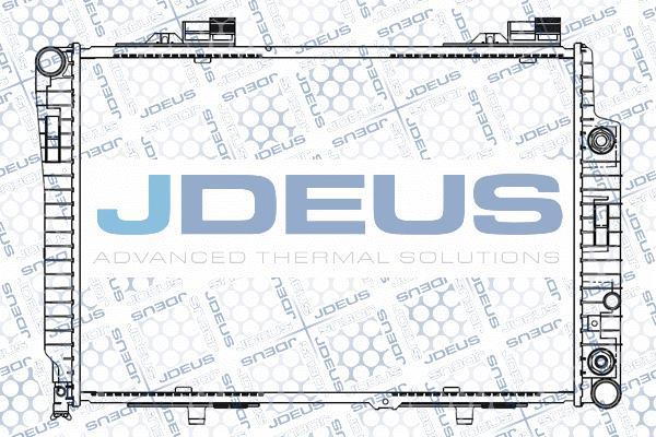 Jdeus M-0170350 - Radiator, mühərrikin soyudulması furqanavto.az