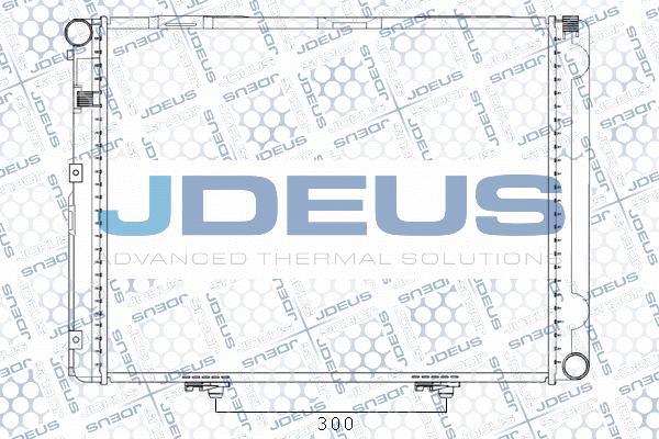 Jdeus M-0170210 - Radiator, mühərrikin soyudulması furqanavto.az