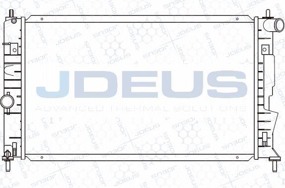 Jdeus M-0240190 - Radiator, mühərrikin soyudulması furqanavto.az