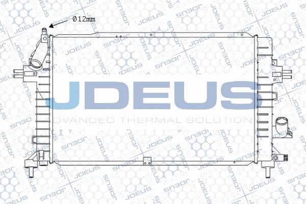 Jdeus M-0200980 - Radiator, mühərrikin soyudulması furqanavto.az