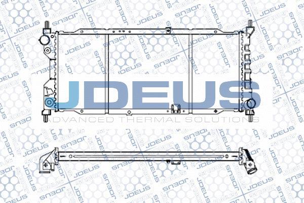 Jdeus M-0200531 - Radiator, mühərrikin soyudulması furqanavto.az