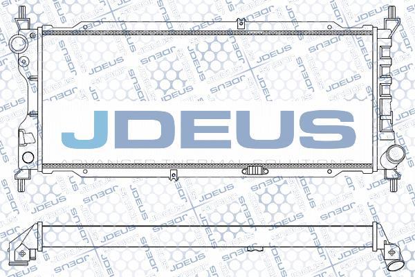 Jdeus M-020053A - Radiator, mühərrikin soyudulması furqanavto.az
