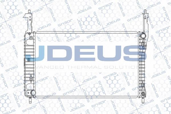 Jdeus M-020069A - Radiator, mühərrikin soyudulması furqanavto.az