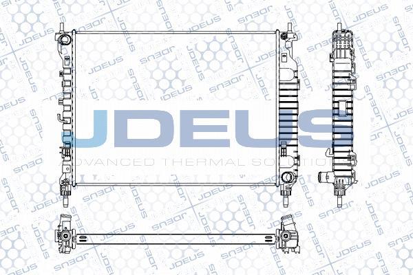 Jdeus M-0201290 - Radiator, mühərrikin soyudulması furqanavto.az