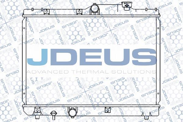 Jdeus M-0280470 - Radiator, mühərrikin soyudulması furqanavto.az